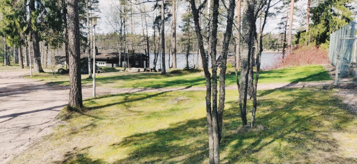 Siikajärven piha-alue